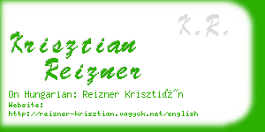 krisztian reizner business card